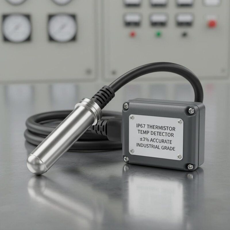 IP67 Thermistor Temperature Detector Providing 3 Percent Tolerance Accurate and Durable Temperature Sensor Suitable for Industrial